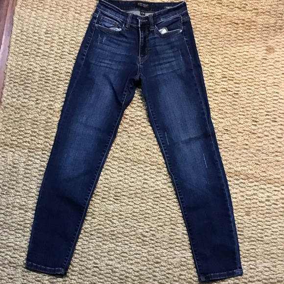 Judy Blue Denim - Judy Blue Women's Deep Indigo Skinny Jeans